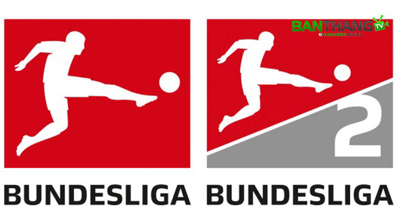 Bundesliga của Đức bao gồm hai hạng đấu chính